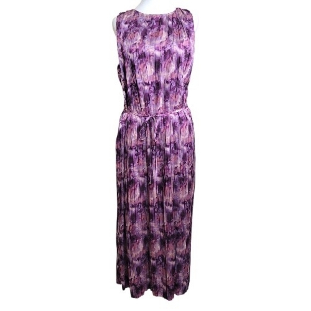 Jacquie The Label Julien Pleated Floral Dress, L, NWT, Romantic, Boho, Flowy